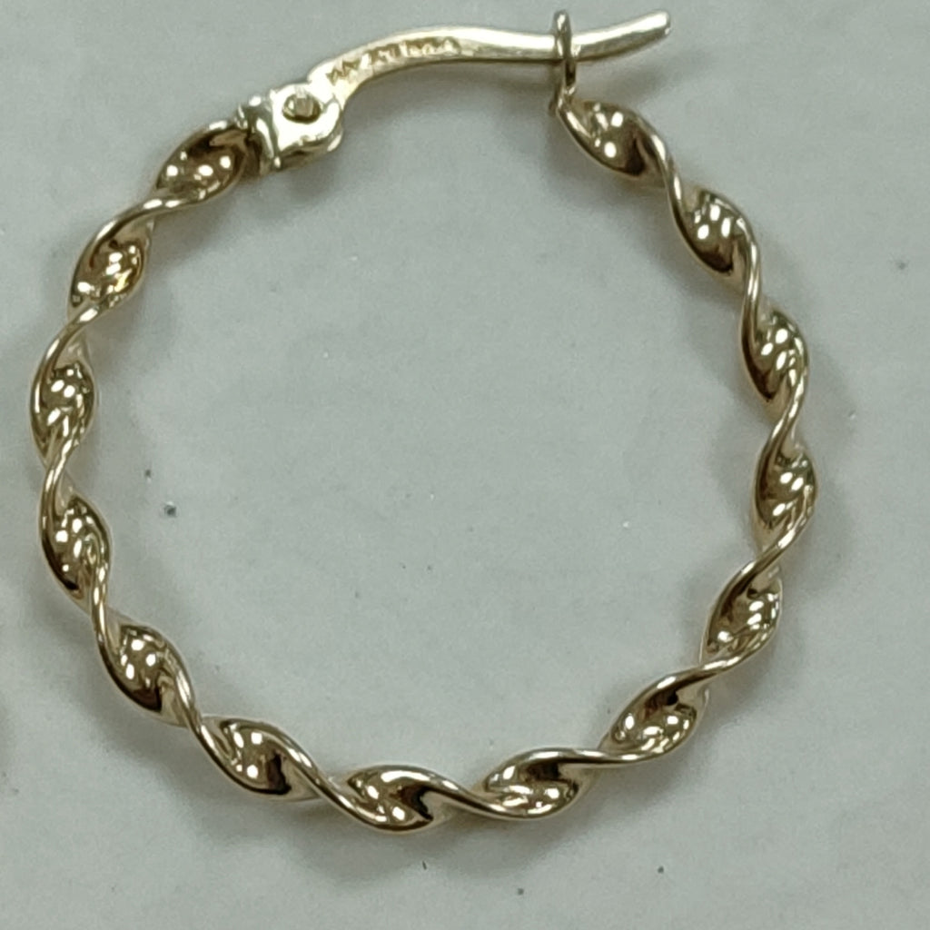 ARRACADAS ORO 14K 1.5 (NUEVO)