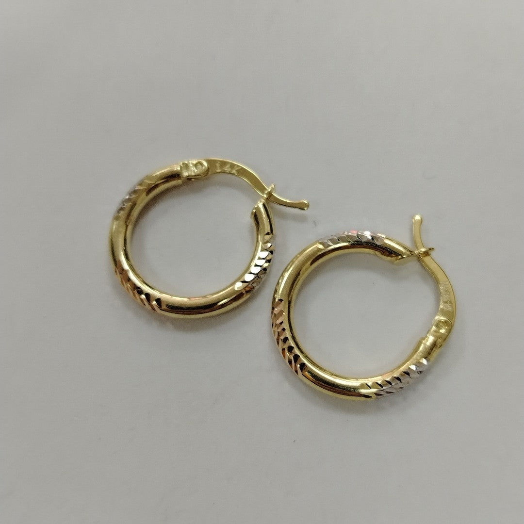 ARRACADAS ORO 14K 1.6 (NUEVO)