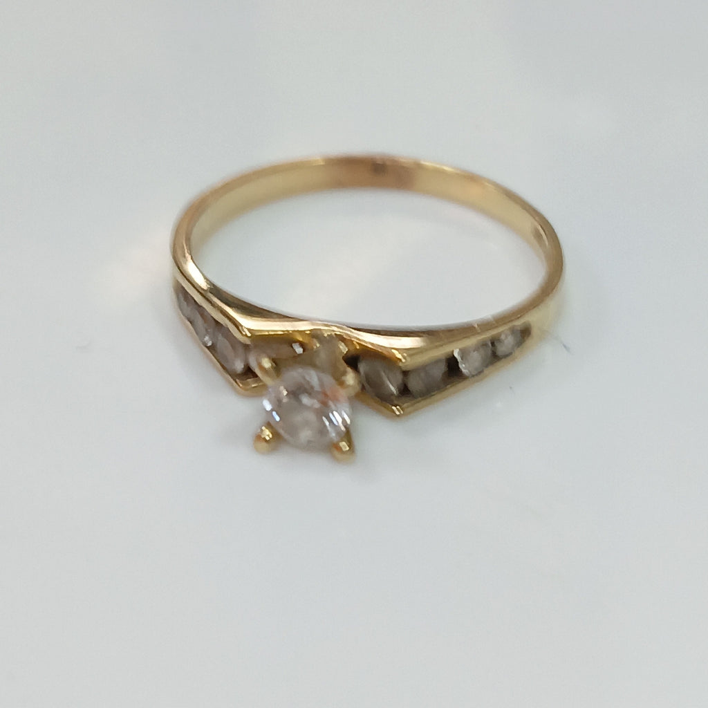 SOLITARIO ORO 10 K 1,30 GRMS (SEMINUEVO)