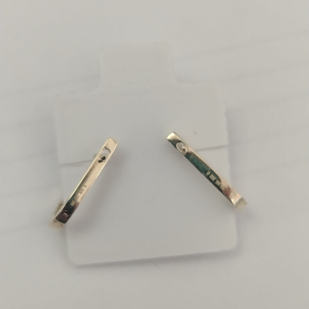 BROQUELES ORO 14K 1.5 (NUEVO)