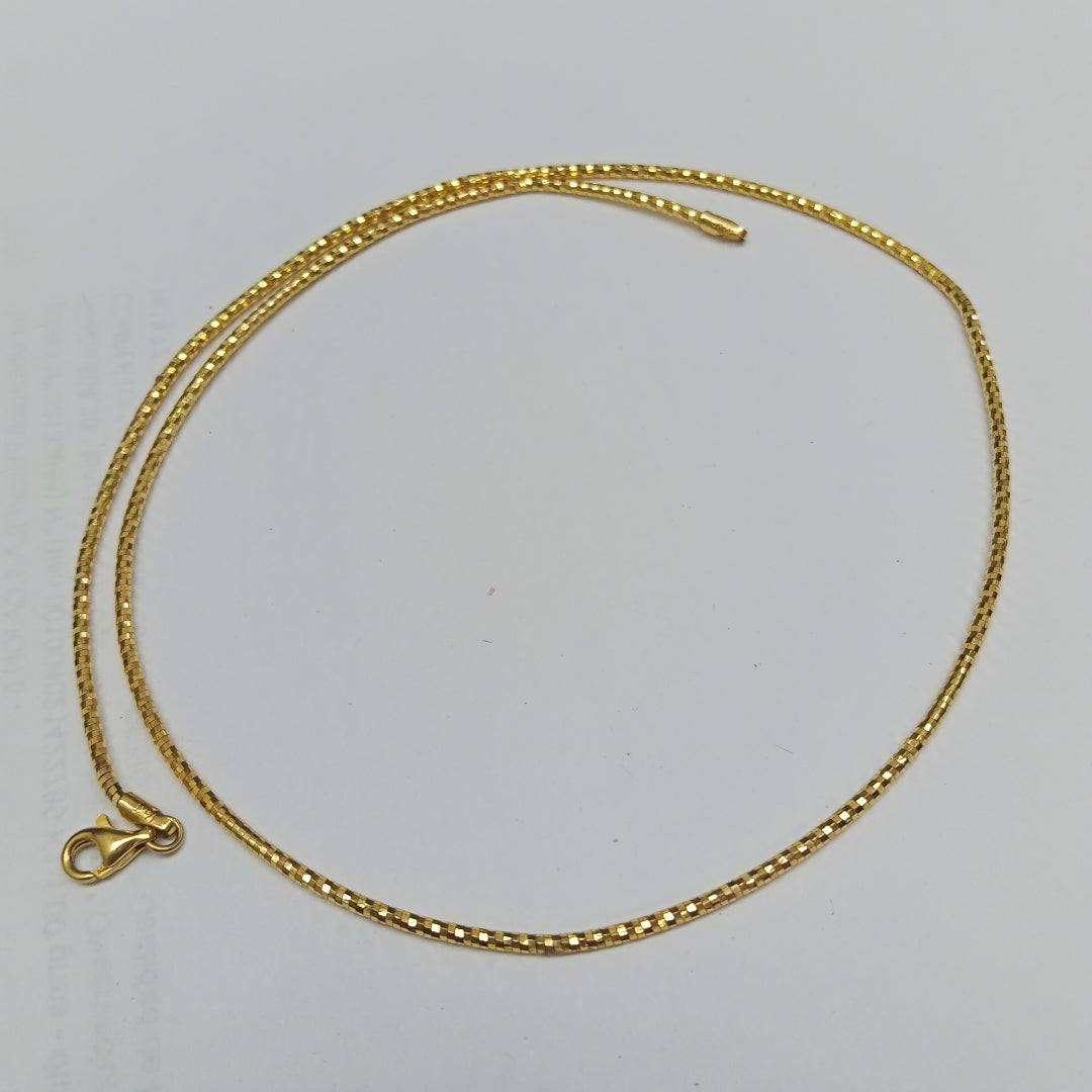 GARGANTILLA ORO 14 K 5.3 GRMS (SEMINUEVO)