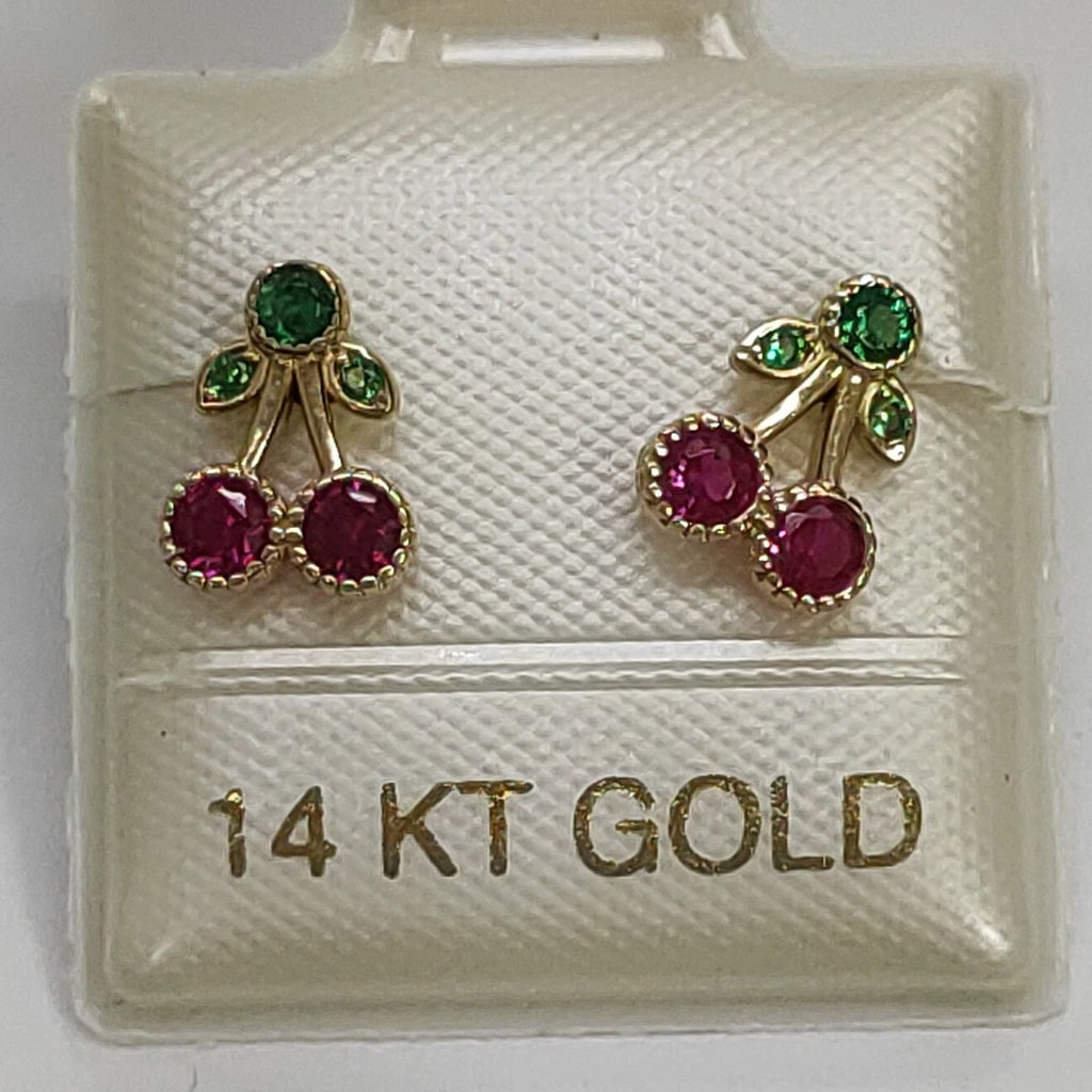 BROQUELES ORO 14K 1 (NUEVO)