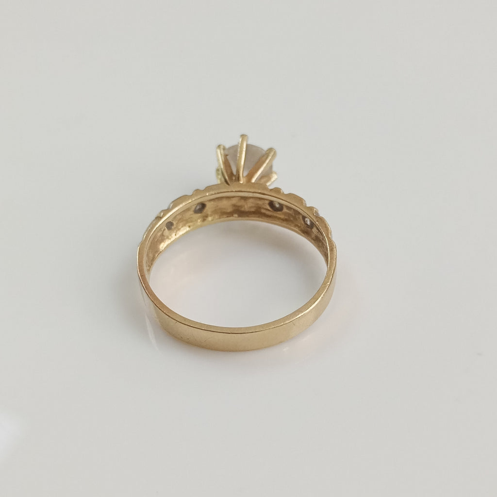 SOLITARIO ORO 14 K 3,30 GRMS (SEMINUEVO)
