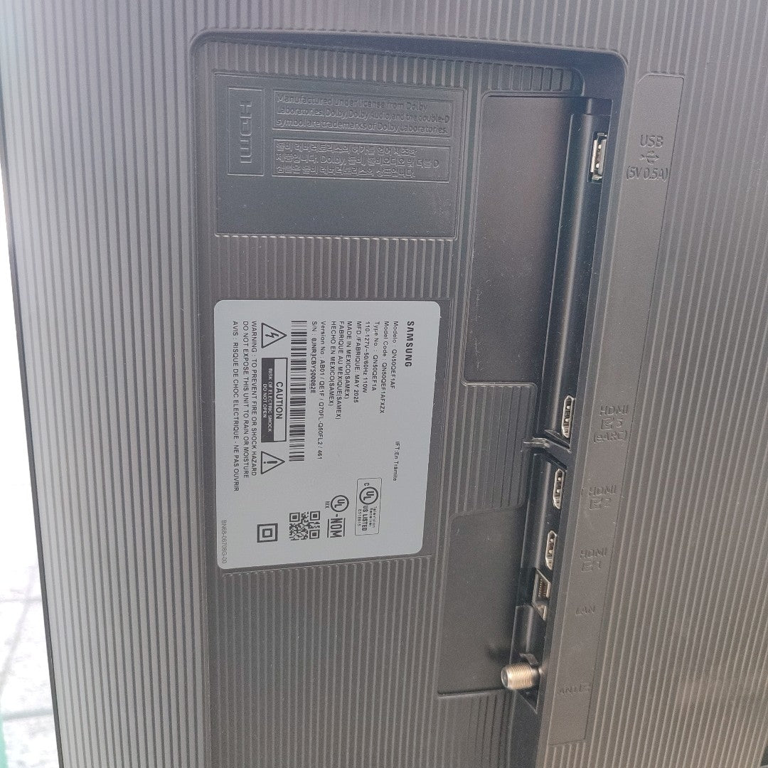 PANTALLA SAMSUNG QN50QEF1AF (2025) 50" QLED 4K (SEMINUEVO)