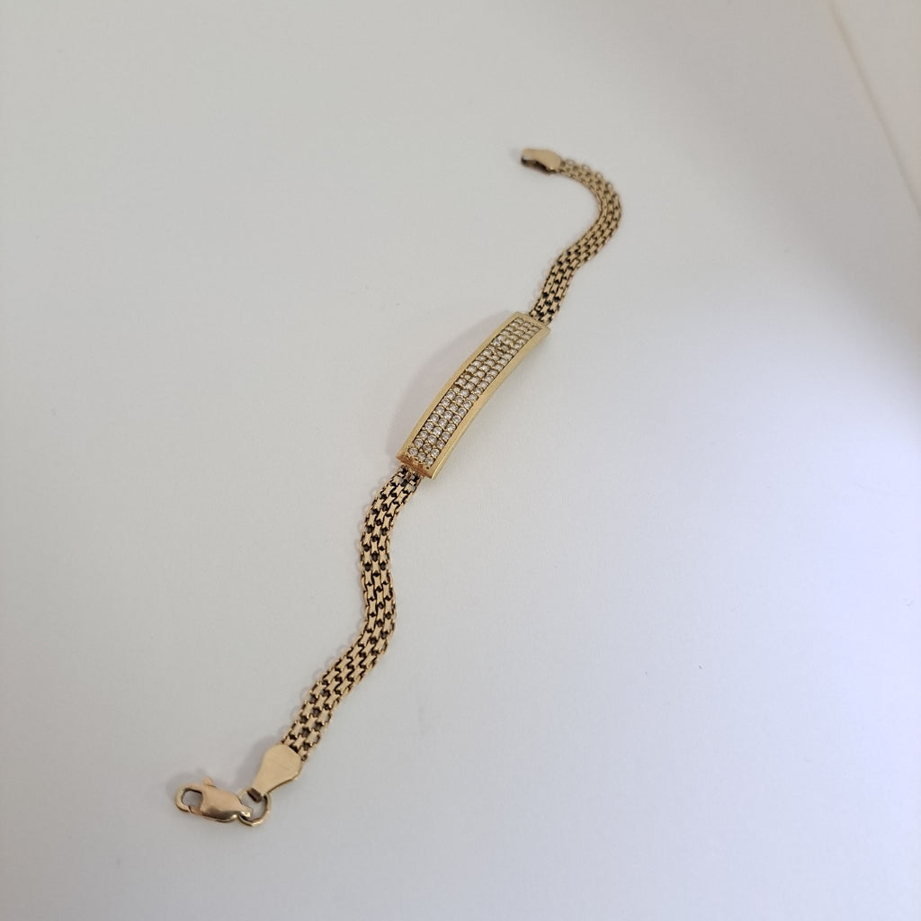 ESCLAVA ORO 10 K 5.8 GRMS (SEMINUEVO)