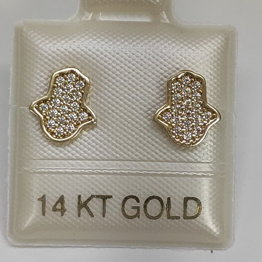 BROQUELES ORO 14K 1.3 (NUEVO)