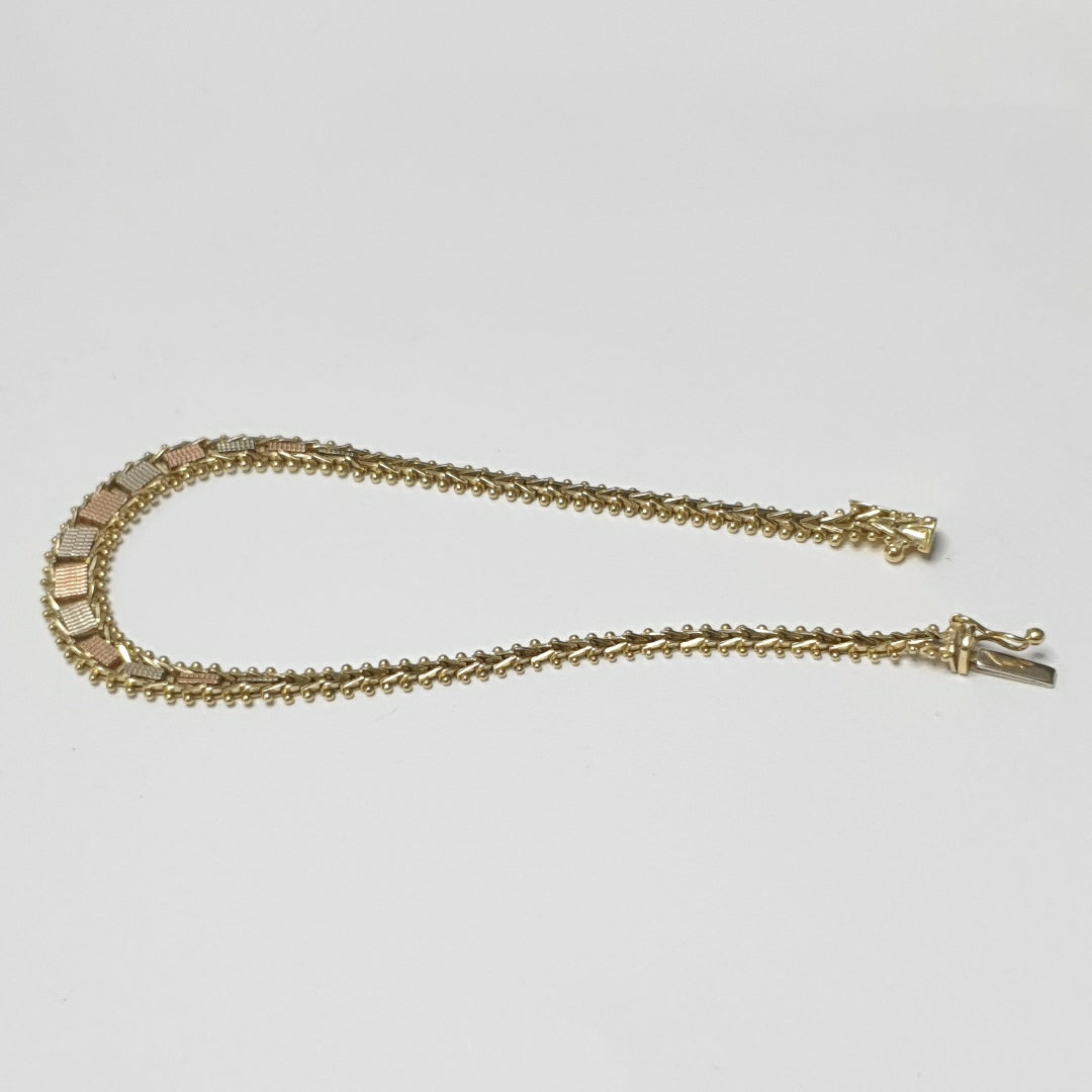 PULSERA ORO 14 K 7.7 GRMS (SEMINUEVO)