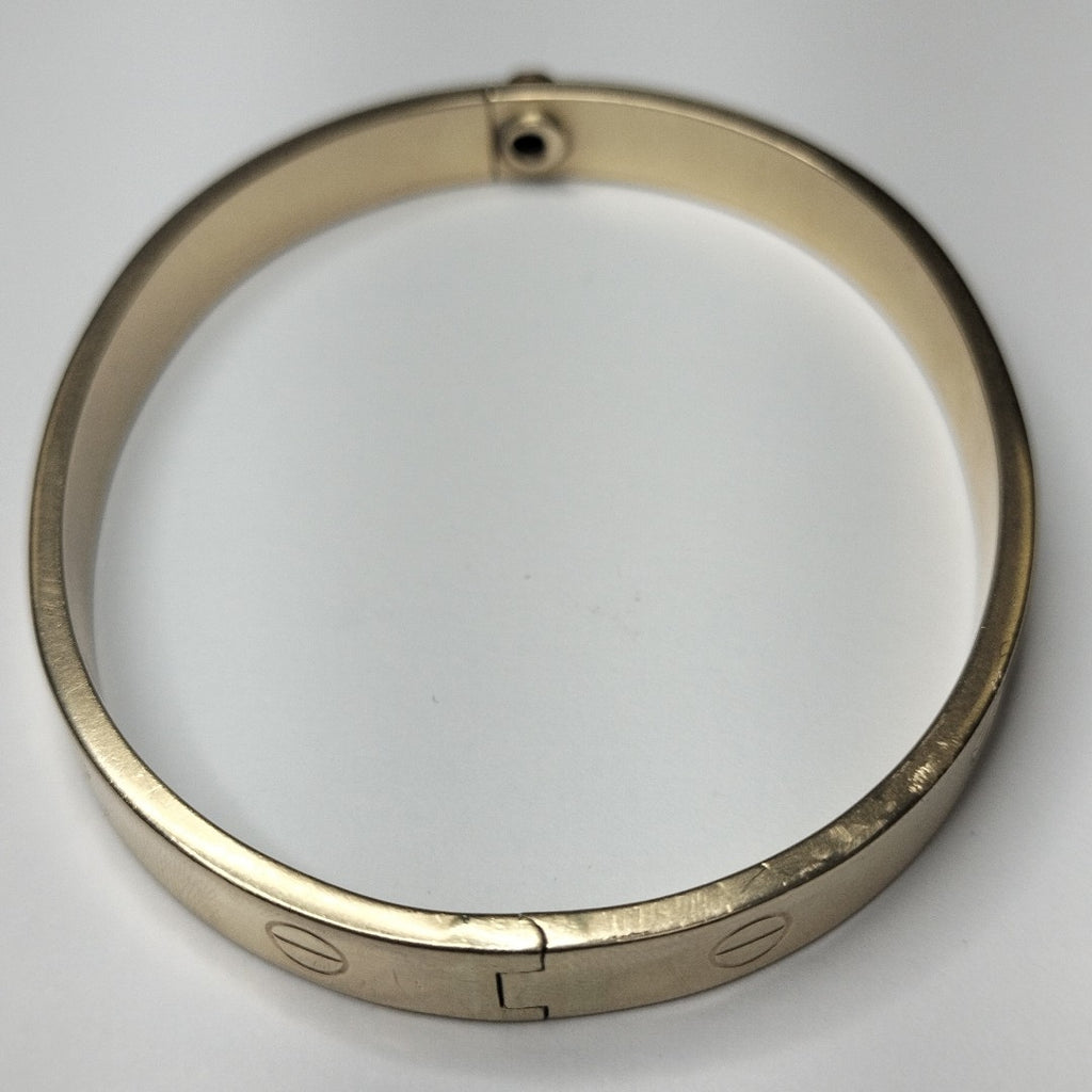 PULSERA RIGIDA ORO 14 K 13.6 GRMS (SEMINUEVO)