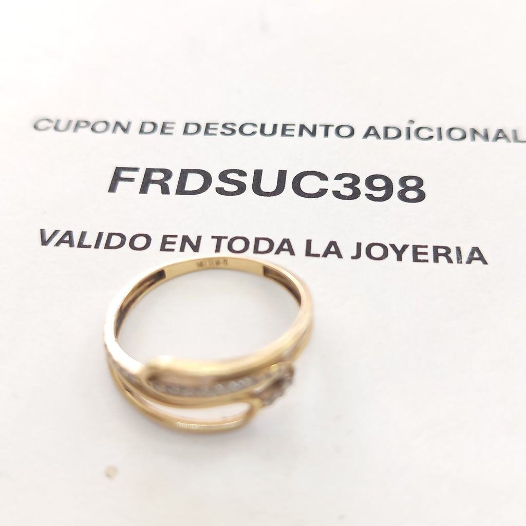 ANILLO ORO 14 K 2,00 GRMS (SEMINUEVO)