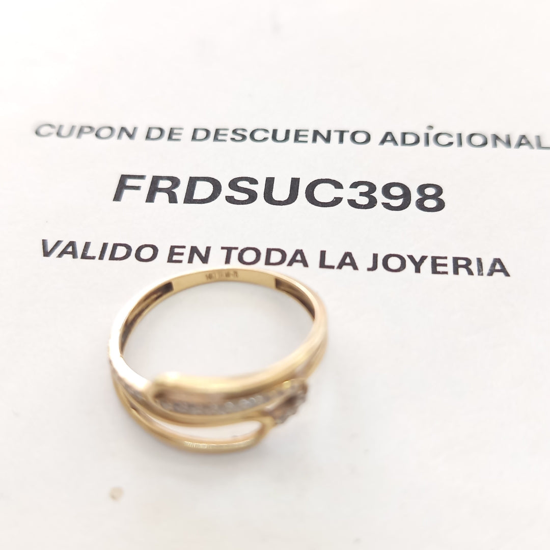 ANILLO ORO 14 K 2,00 GRMS (SEMINUEVO)