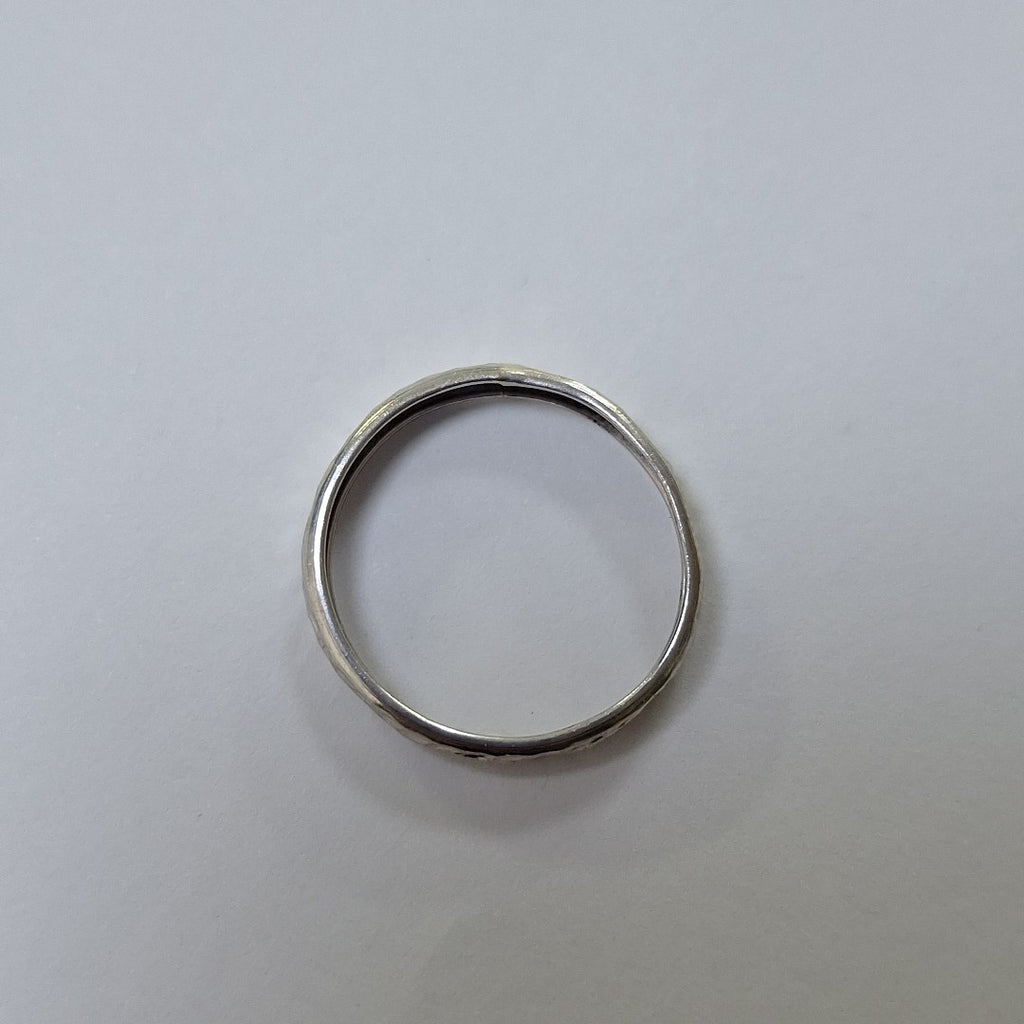 ARGOLLA ORO BLANCO 10 K 0.7 GRMS (SEMINUEVO)