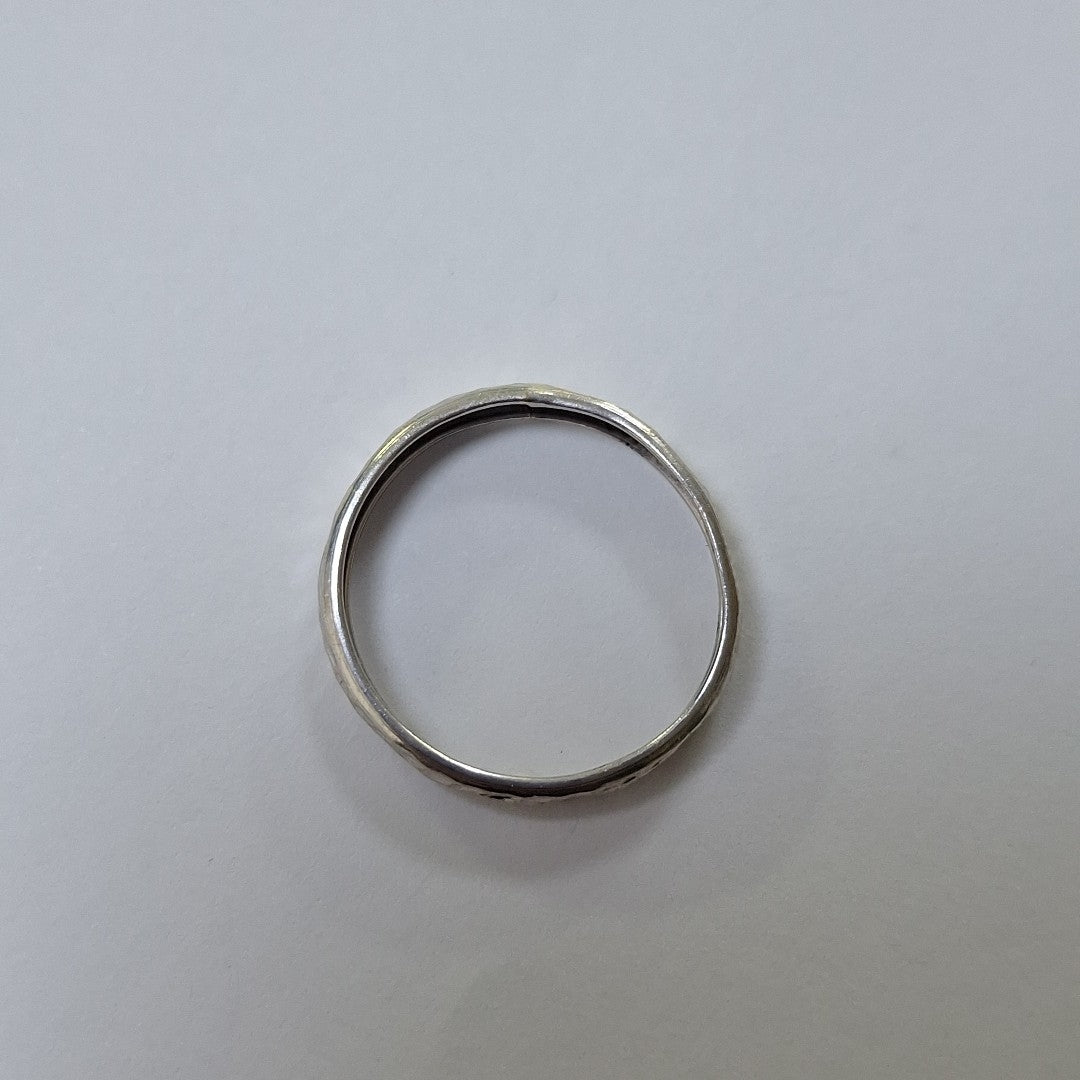ARGOLLA ORO BLANCO 10 K 0.7 GRMS (SEMINUEVO)