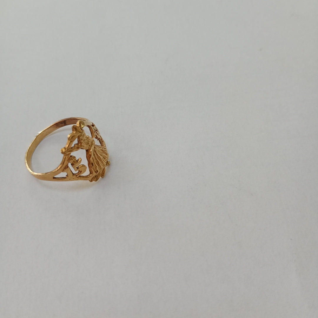 ANILLO ORO 10 K 2.5 GRMS (SEMINUEVO)
