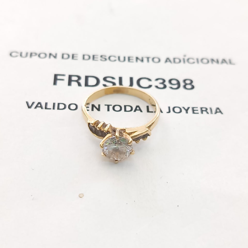 SOLITARIO ORO 14 K 3,00 GRMS (SEMINUEVO)