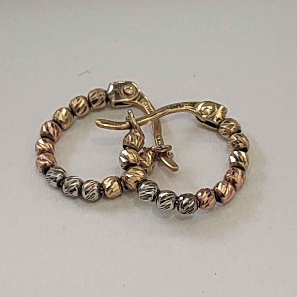 ARETES PAR ORO 14 K 1,40 GRMS (SEMINUEVO)