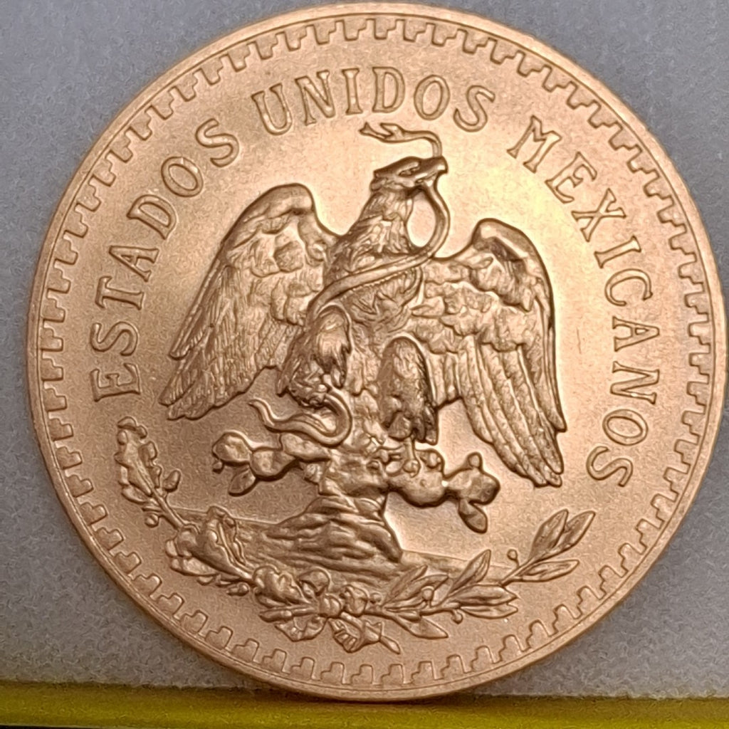 K1 41.6 GRMS 21 K IDENTIFICACIÓN MONEDA NOMINATIVA MONEDAS PESOS 50 PESOS (SEMINUEVO)