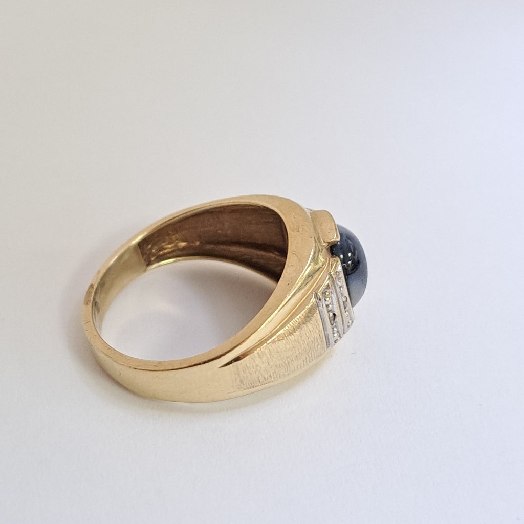 ANILLO ORO 10 K 4.6 GRMS (SEMINUEVO)
