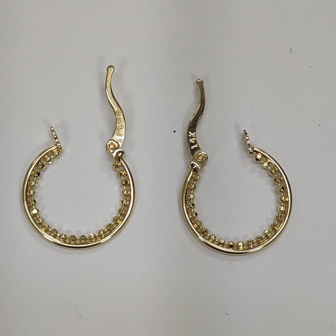 ARRACADAS ORO 14K 1.7 (NUEVO)