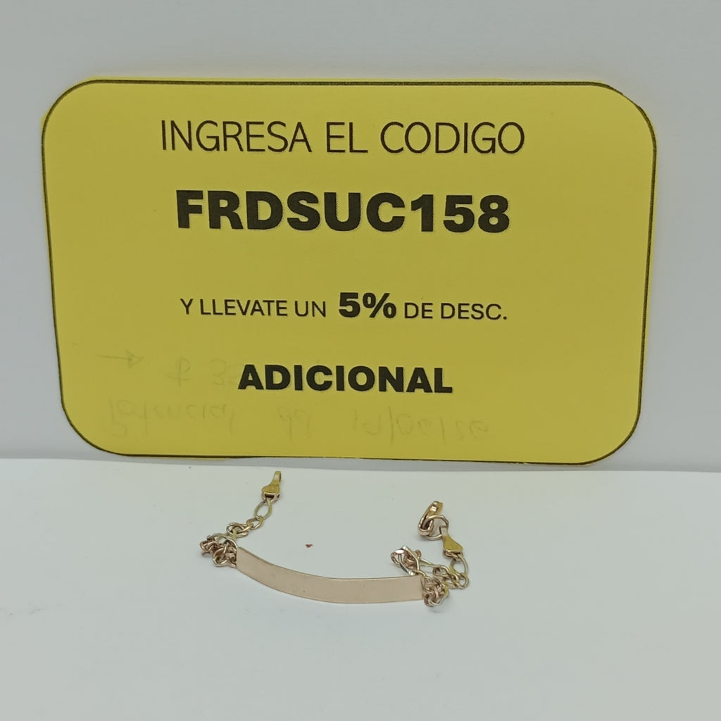 ESCLAVA ORO 10 K 2.1 GRMS (SEMINUEVO)
