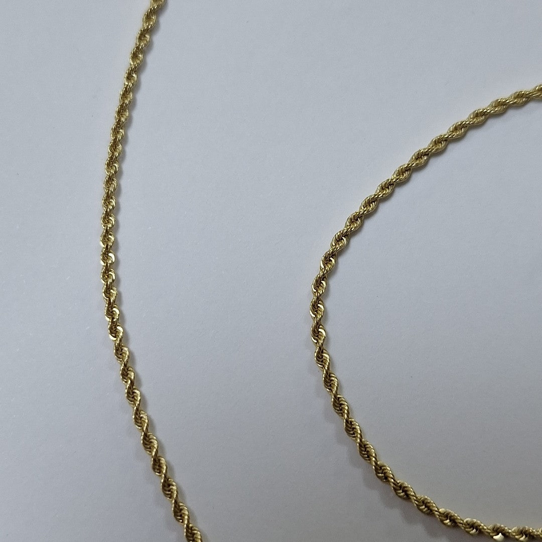 CADENA ORO 14 K 4.8 GRMS (SEMINUEVO)