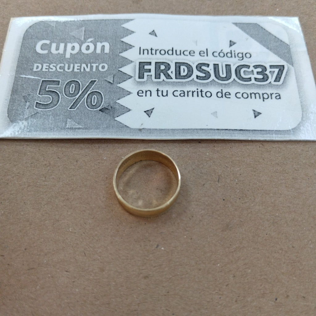 ARGOLLA ORO 10 K 2.3 GRMS (SEMINUEVO)