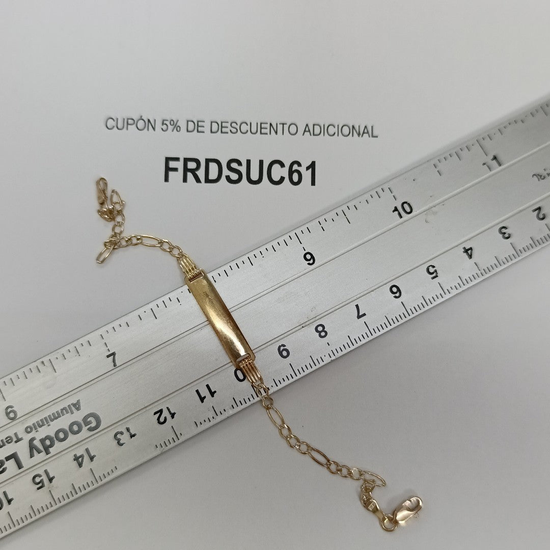 ESCLAVA ORO 10 K 2.4 GRMS (SEMINUEVO)