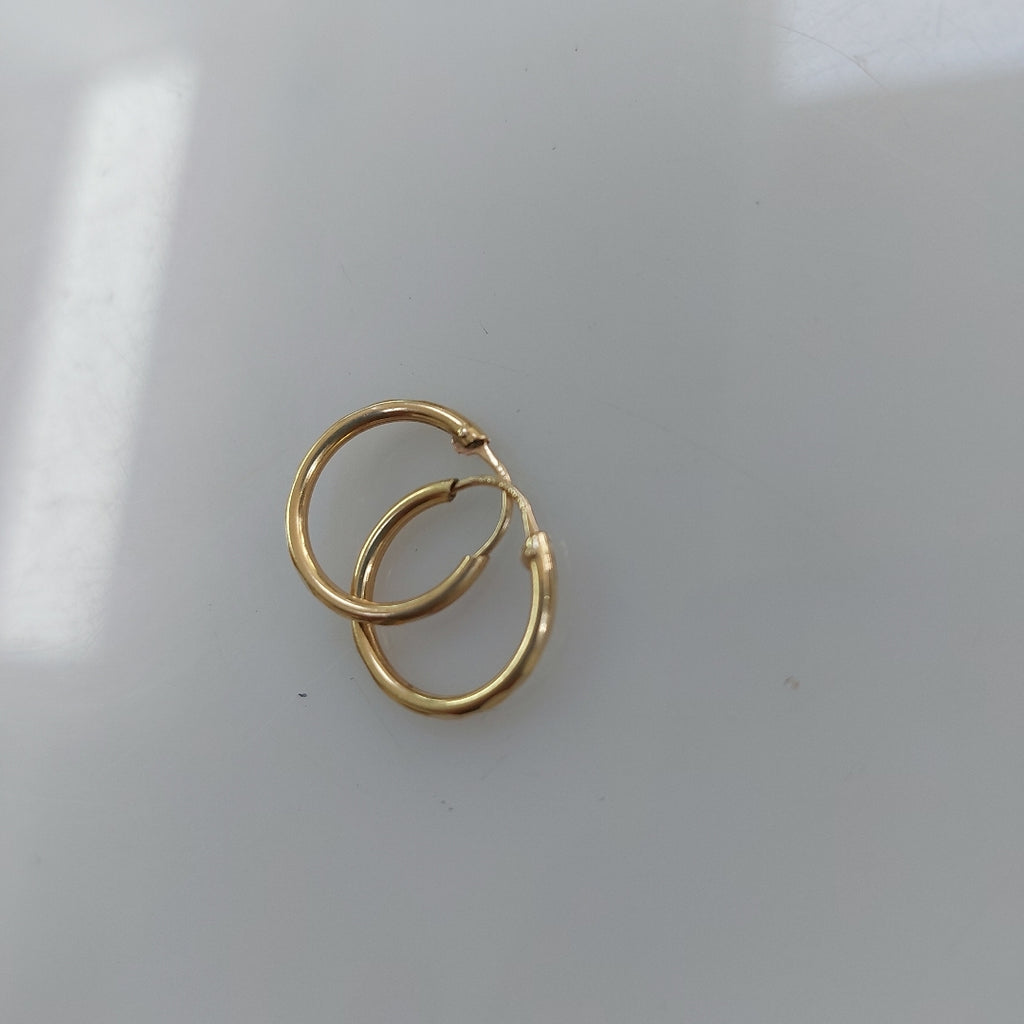 ARRACADAS PAR ORO 10 K 0.9 GRMS (SEMINUEVO)
