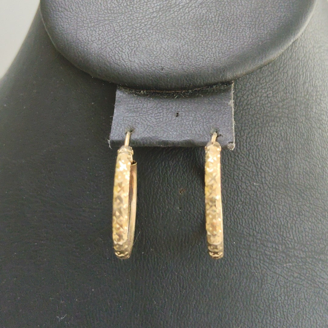 ARRACADAS PAR ORO 10 K 1,70 GRMS (SEMINUEVO)