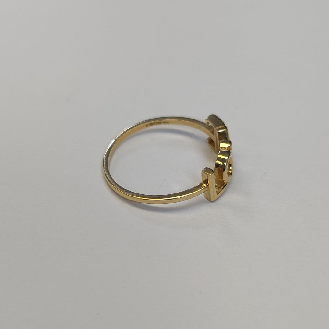 ANILLOS DAMA ORO 14K 2 (NUEVO)