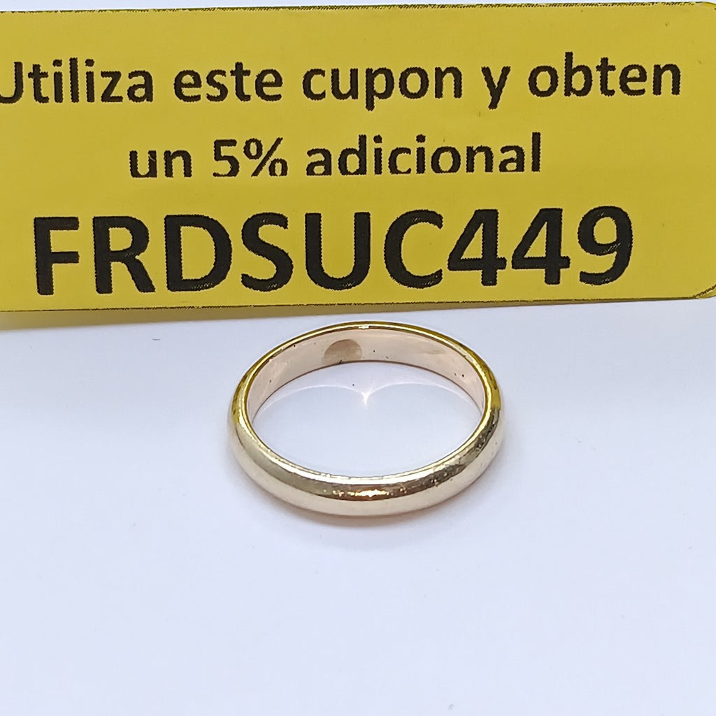ARGOLLA ORO 14 K 5.3 GRMS (SEMINUEVO)