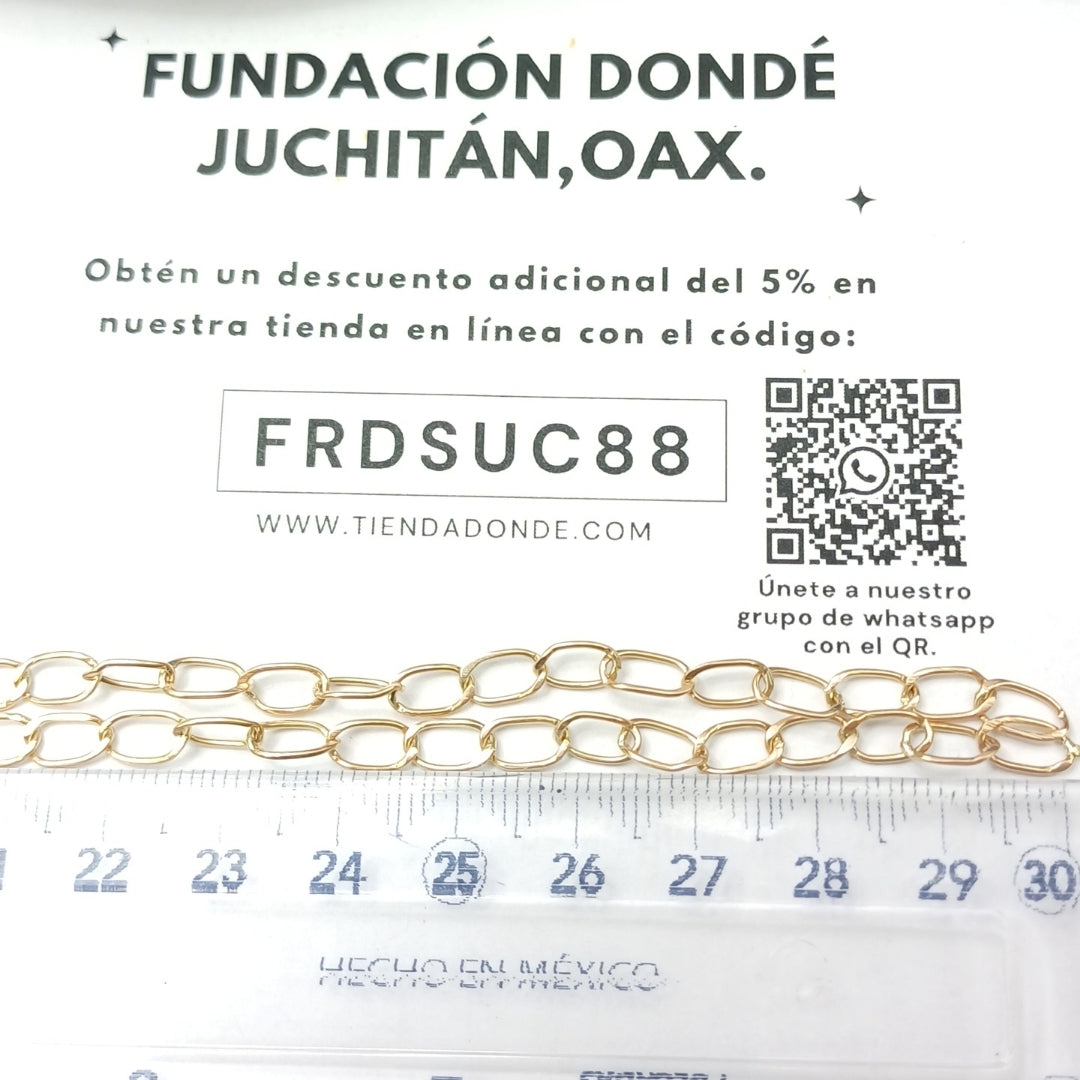 CADENA ORO 10 K 8.1 GRMS (SEMINUEVO)