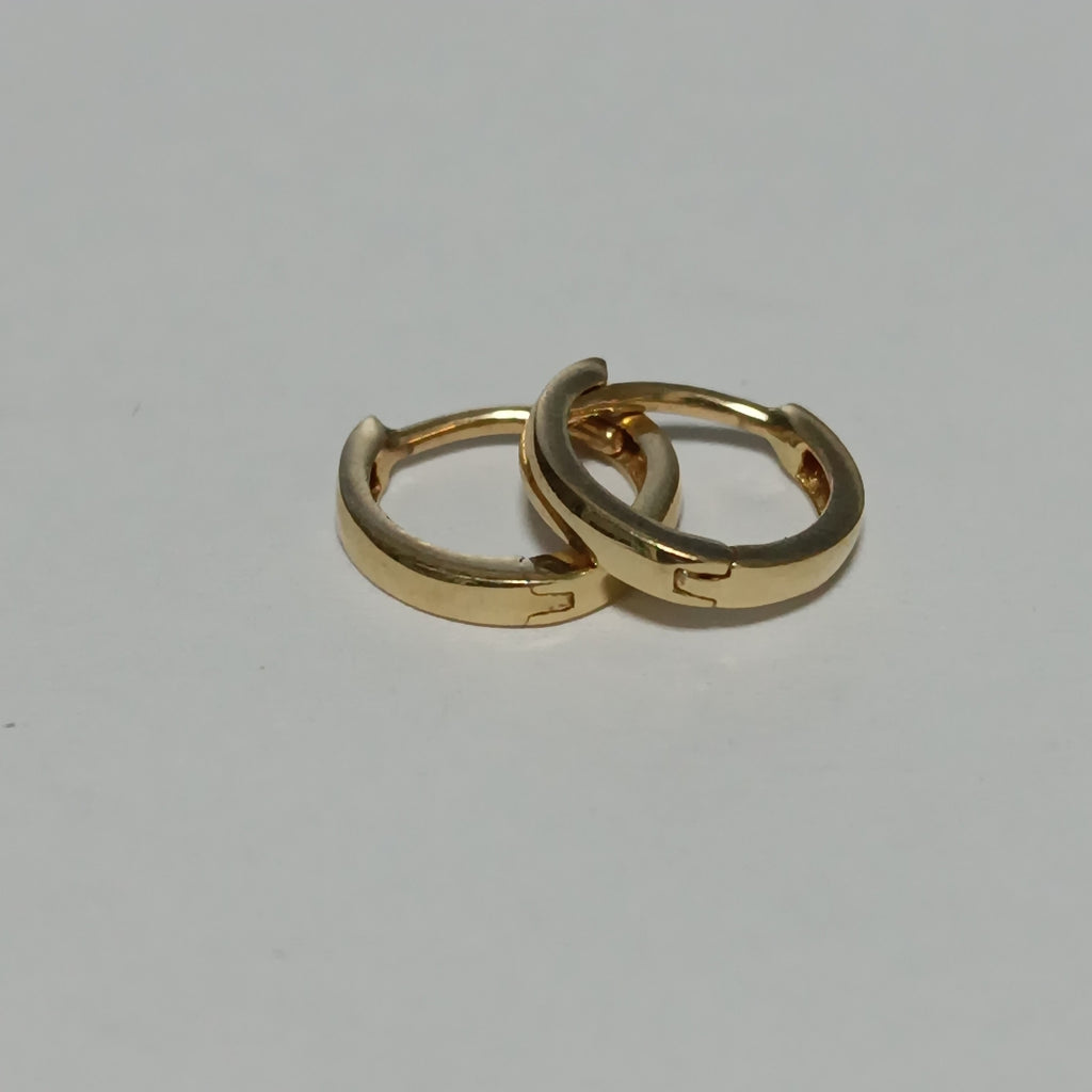 ARRACADAS PAR ORO 14 K 0.6 GRMS (SEMINUEVO)