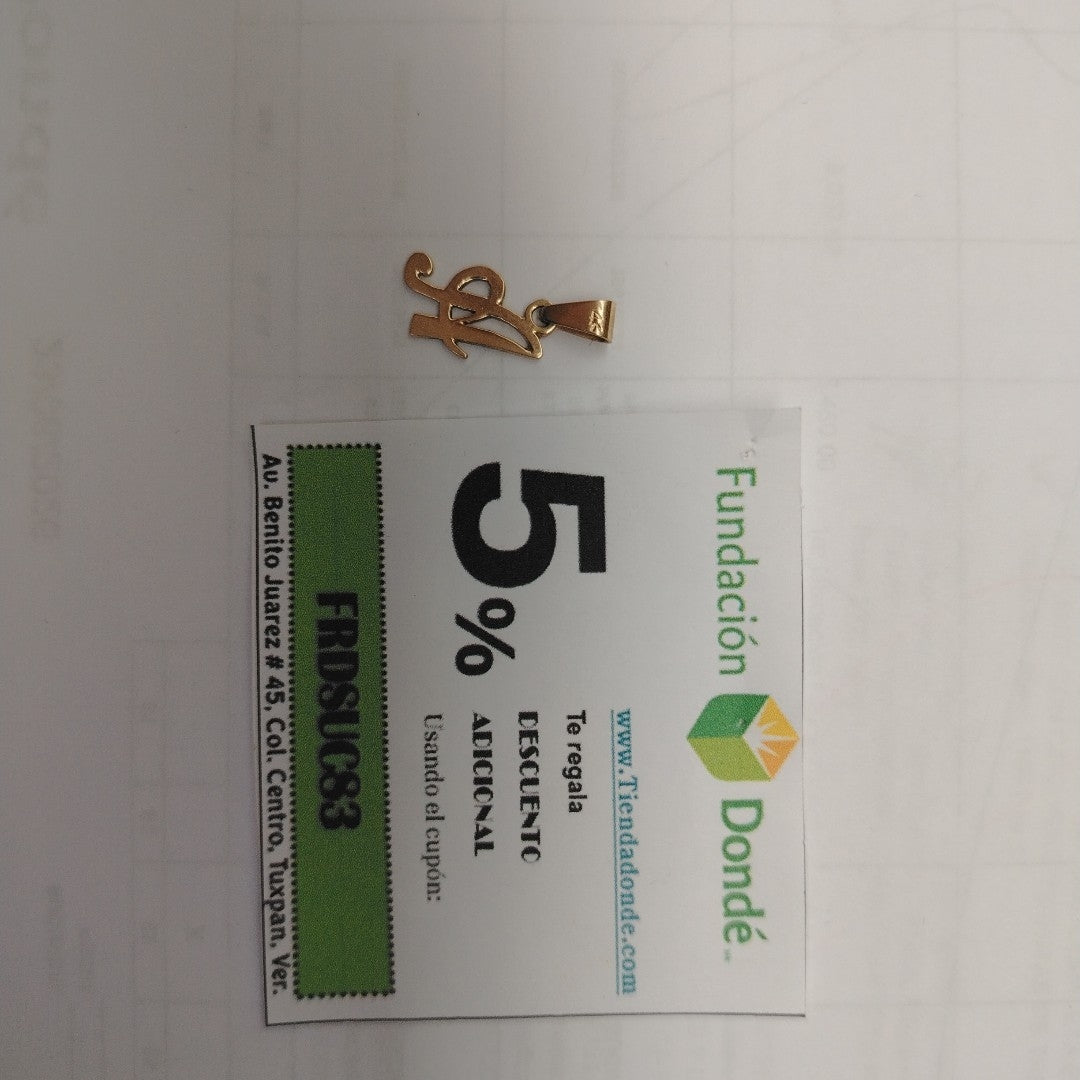 DIJE ORO 14 K 0.9 GRMS (SEMINUEVO)