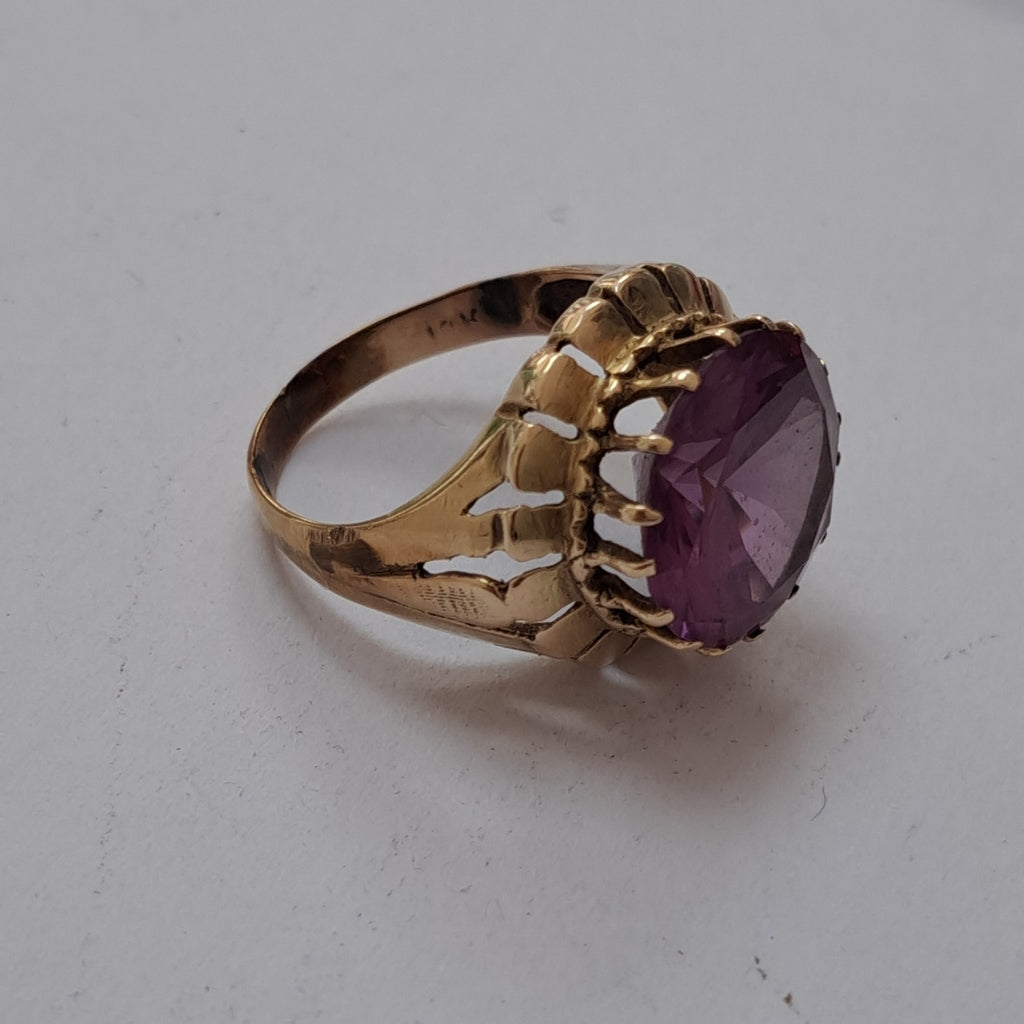 ANILLO ORO 10 K 5,90 GRMS (SEMINUEVO)