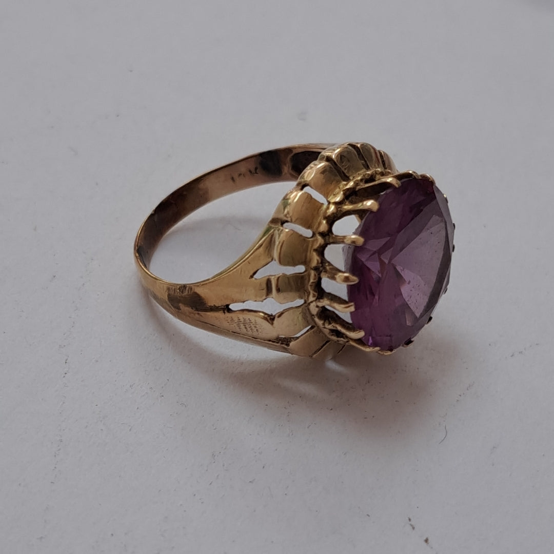 ANILLO ORO 10 K 5,90 GRMS (SEMINUEVO)