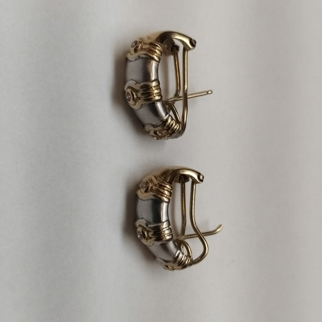 ARETES PAR ORO 14 K 6.8 GRMS (SEMINUEVO)