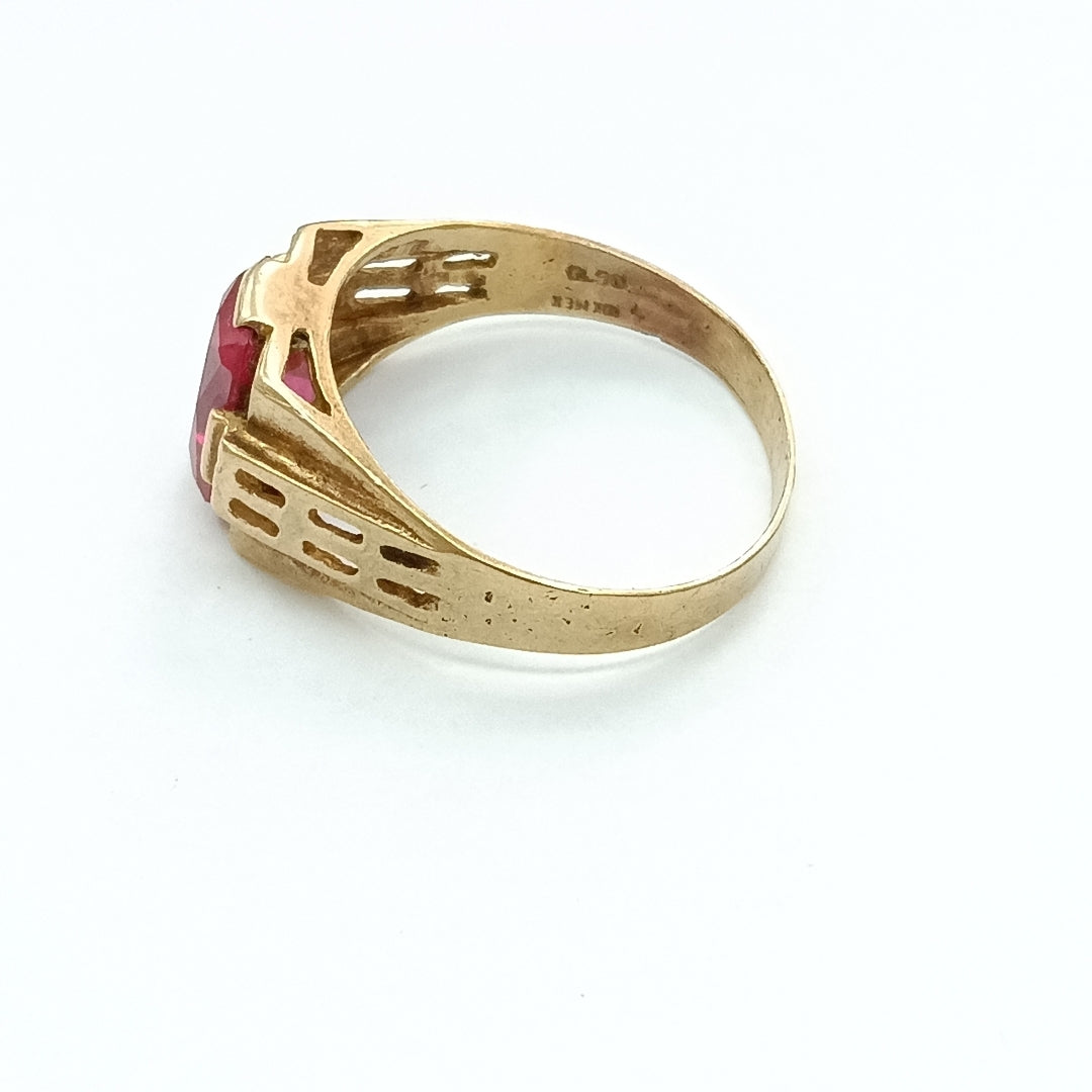ANILLO ORO 8 K 3.9 GRMS (SEMINUEVO)