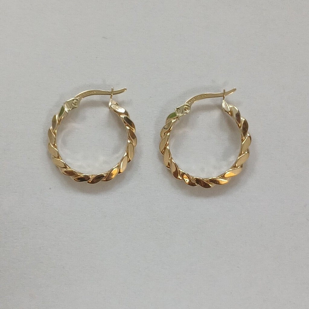 ARRACADAS ORO 14K 1.5 (NUEVO)
