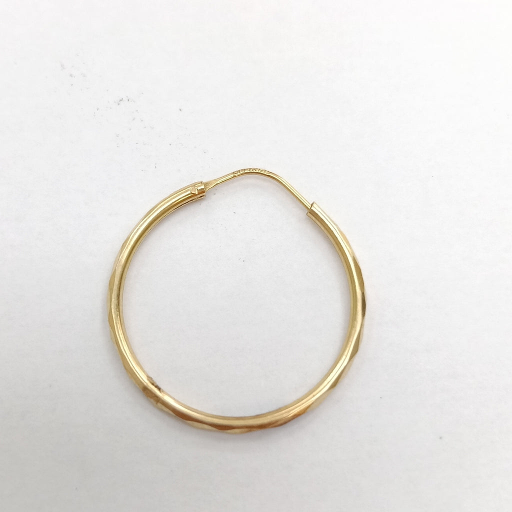 ARRACADAS PAR ORO 14 K 1.7 GRMS (SEMINUEVO)