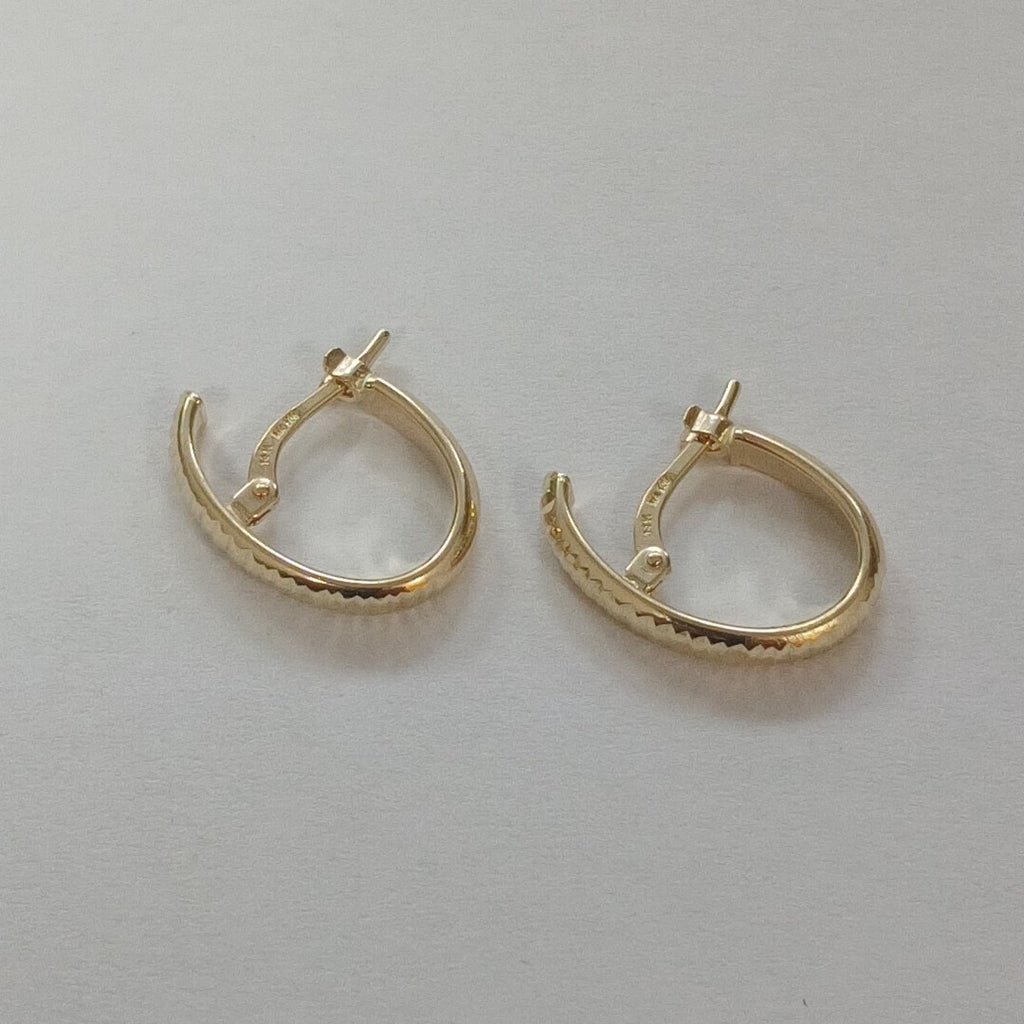 ARRACADAS ORO 14K 1.2 (NUEVO)