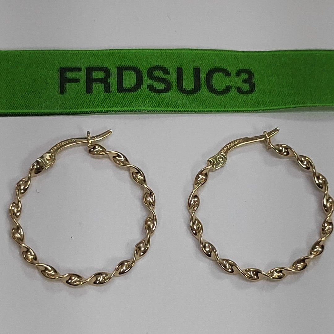 ARRACADAS ORO 14K 1.5 (NUEVO)