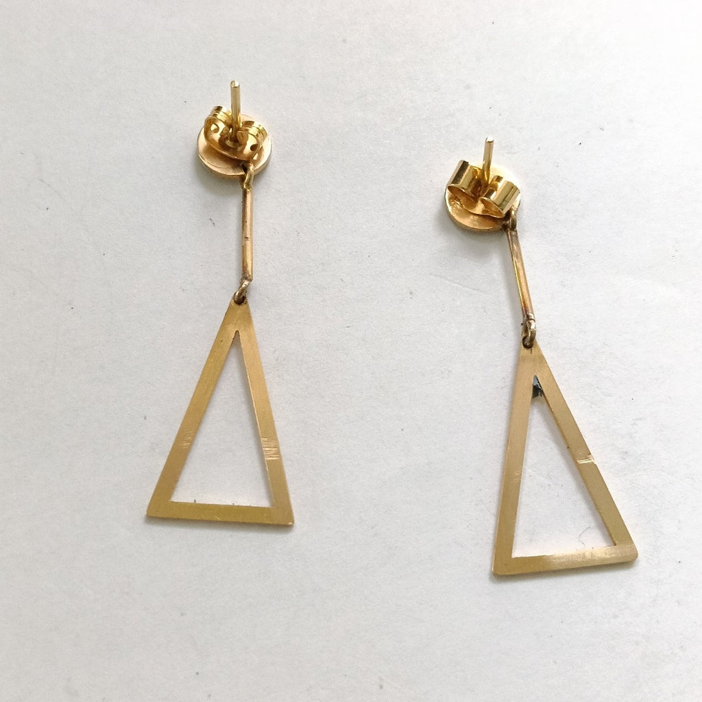 ARETES PAR ORO 14 K 4,70 GRMS (SEMINUEVO)
