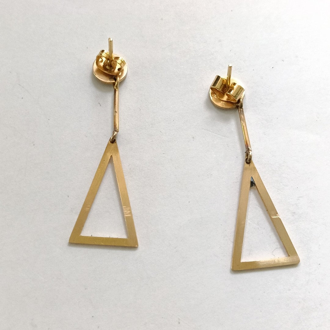 ARETES PAR ORO 14 K 4,70 GRMS (SEMINUEVO)