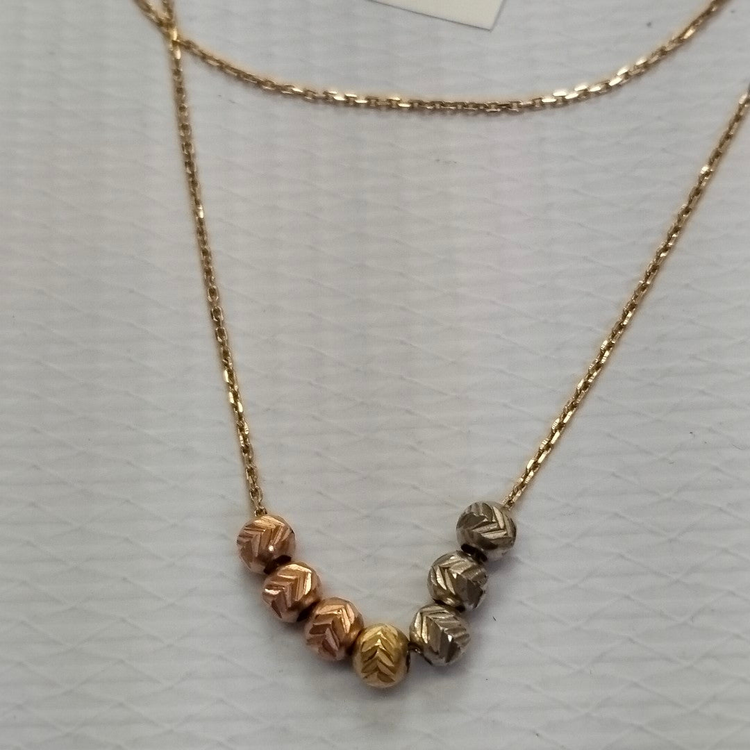 CADENA ORO 14 K 2.1 GRMS (SEMINUEVO)