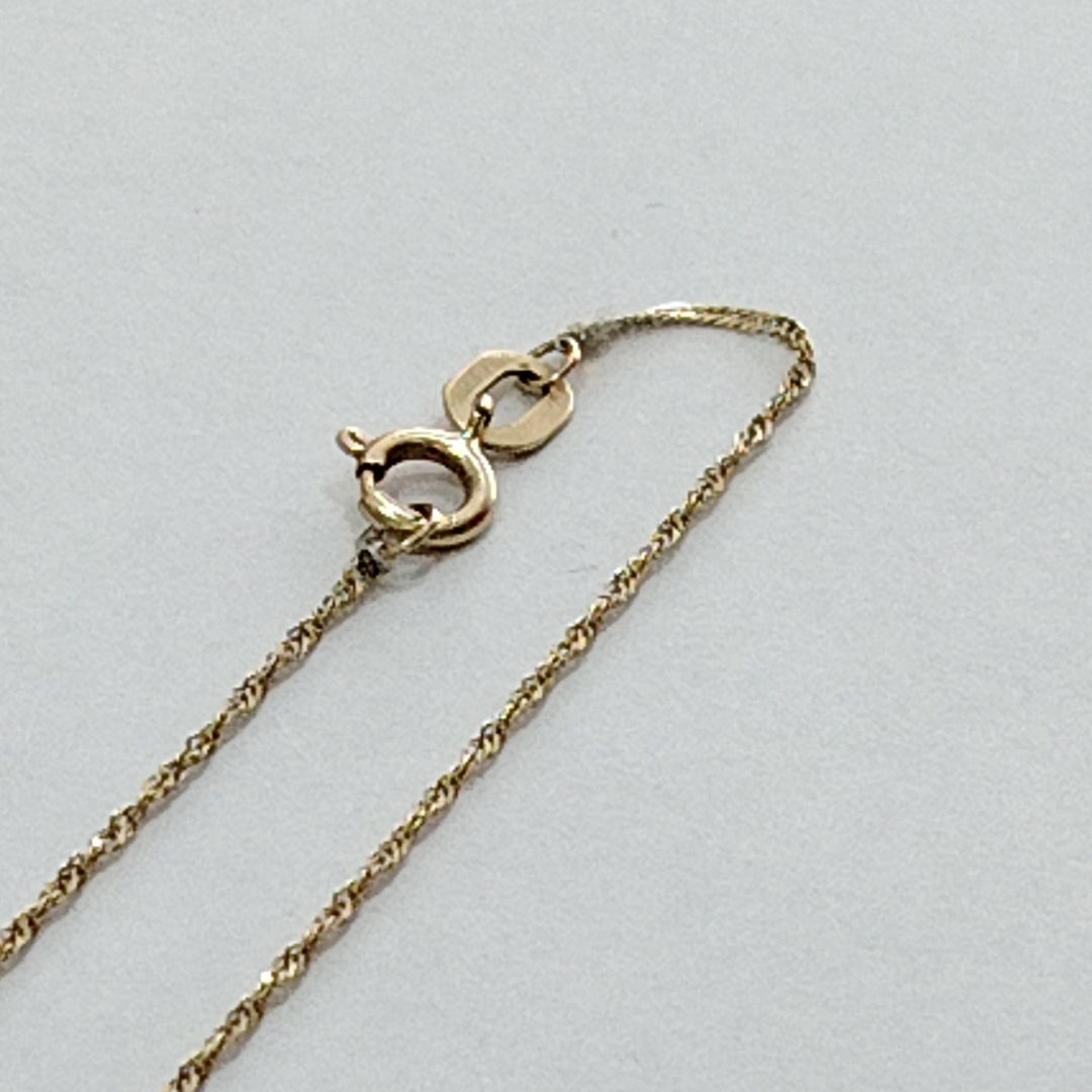 CADENA, COLLAR ORO 14 K 0.9 GRMS (SEMINUEVO)