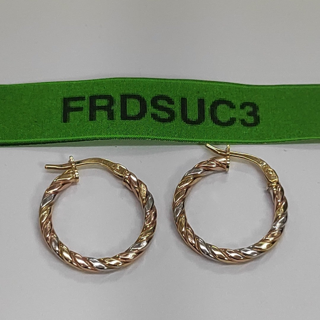 ARRACADAS ORO 14K 1.5 (NUEVO)