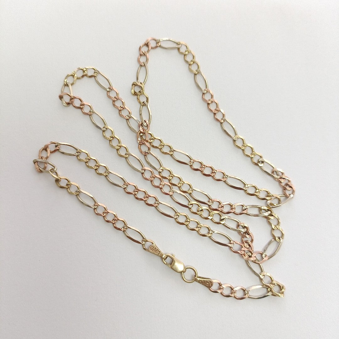 CADENA ORO COMBINADO 10 K 7.2 GRMS (SEMINUEVO)