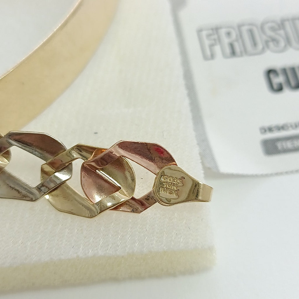 ESCLAVA ORO, ORO COMBINADO 10 K 10 GRMS (SEMINUEVO)