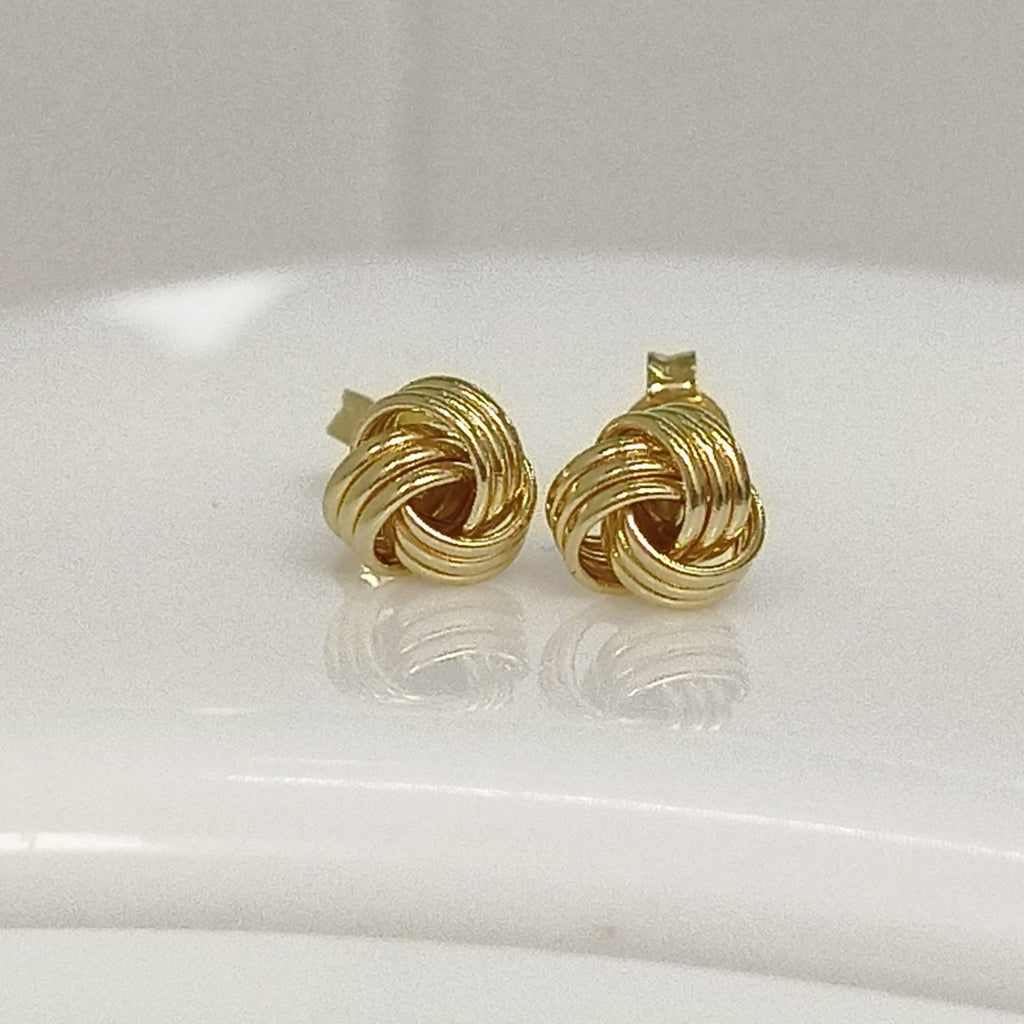 BROQUELES ORO 14K 1.1 (NUEVO)