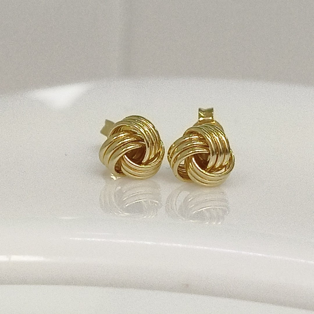 BROQUELES ORO 14K 1.1 (NUEVO)